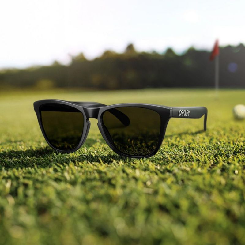 Anteojos de Sol Oakley OO9013 Frogskins Clear Grey 55mm