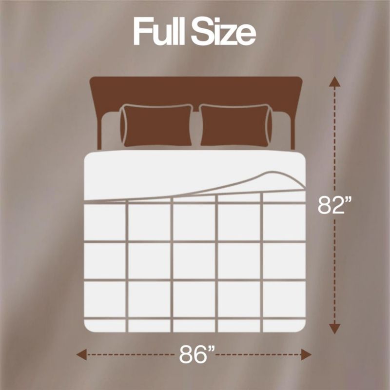 Cobertor Utopia Bedding para Cama Matrimonial Juego de 2 Edredones Acolchados