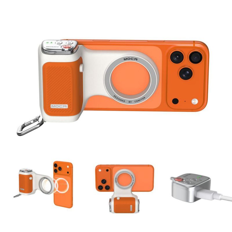 Grip para Celular COMITOK MOCA iPhone 17 Pro Magnético