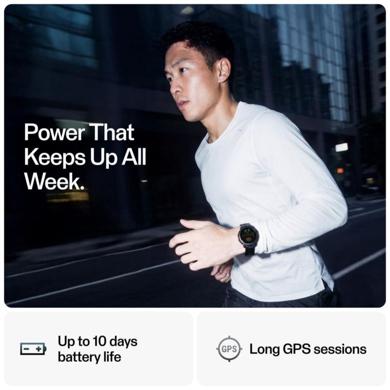 Reloj GPS para Correr POLAR Street X Resistente al Agua con Batería de 10 Días