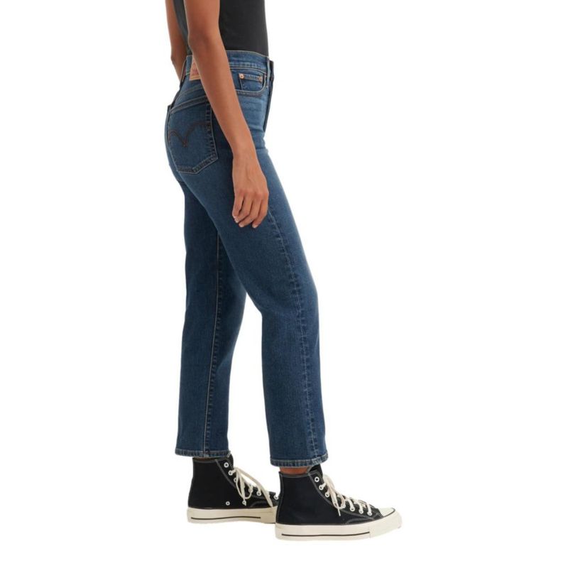 Pantalones Levi's Wedgie Straight Jeans Indigo Stretch Talle 28 Regular