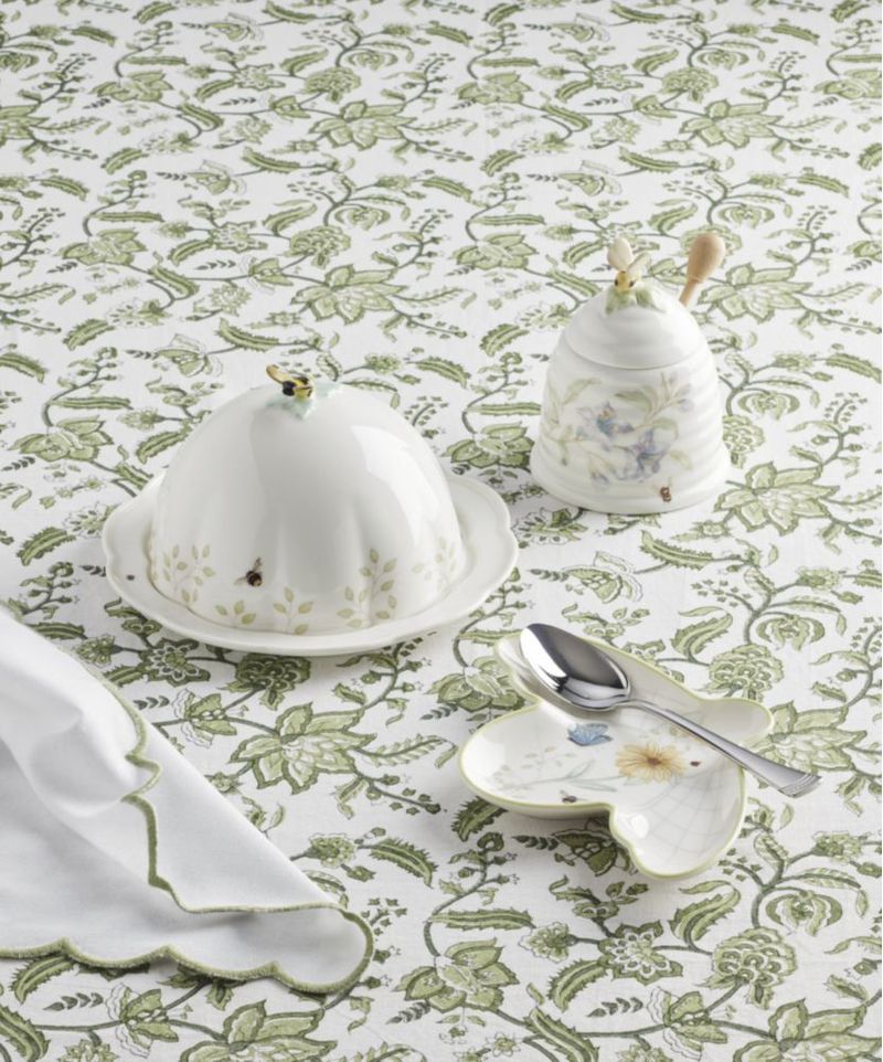Recipiente para Almacenamiento de Alimentos Lenox Tarro de Miel Jardín de Mariposas