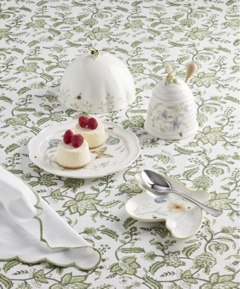 Recipiente para Almacenamiento de Alimentos Lenox Tarro de Miel Jardín de Mariposas