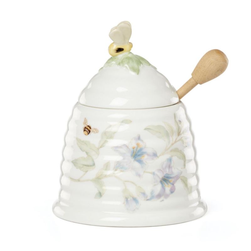 Recipiente para Almacenamiento de Alimentos Lenox Tarro de Miel Jardín de Mariposas