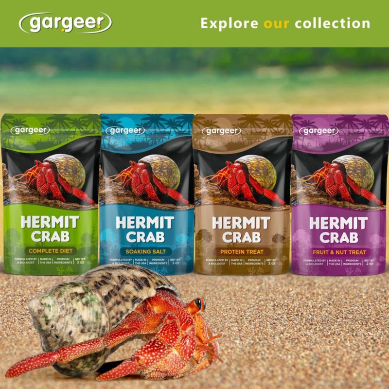 Dieta Completa para Cangrejo Ermitaño Gargeer 57 g