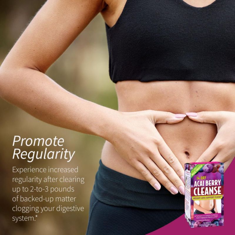 Suplemento Herbal Applied Nutrition Acai Berry Cleanse 84 cápsulas