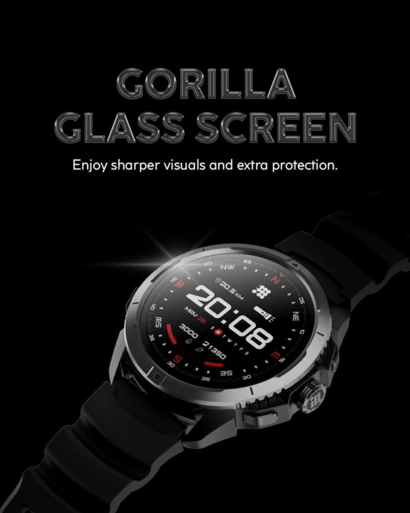 Smartwatch Cubitt Terra 1.48" AMOLED GPS de Banda Dual