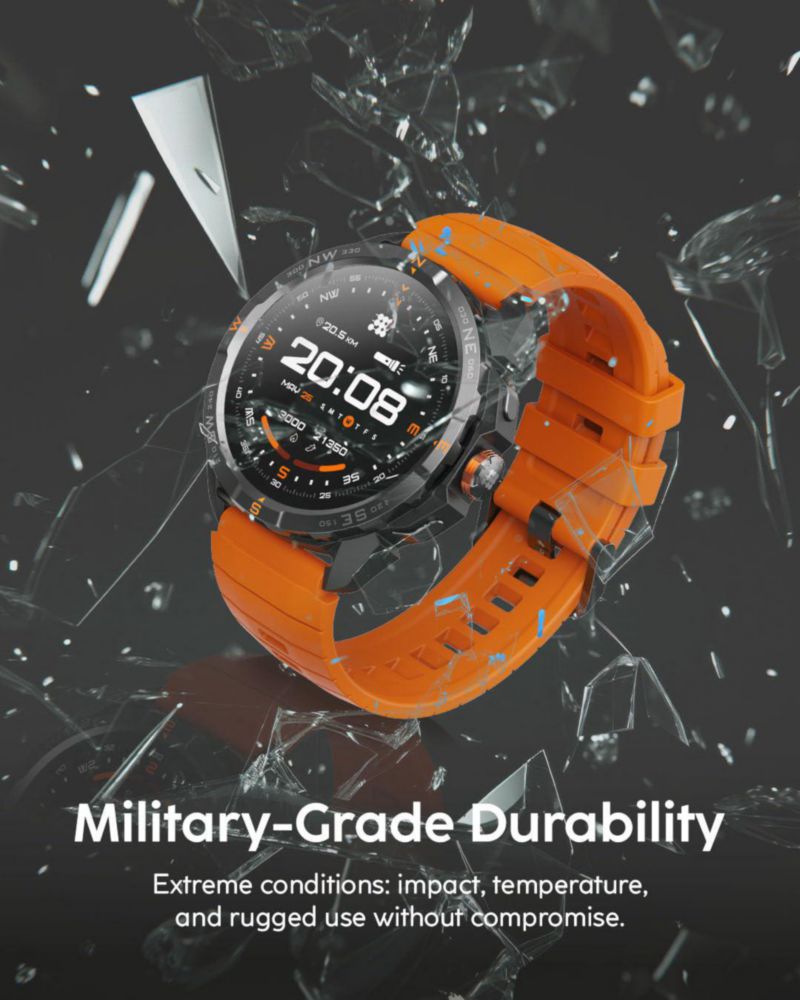 Smartwatch Cubitt Terra 1.48" AMOLED GPS Doble Banda 14 Días