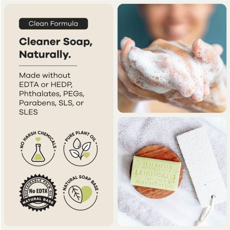 Paquete de 8 Jabones Australian Botanical Soap de 187 g cada uno