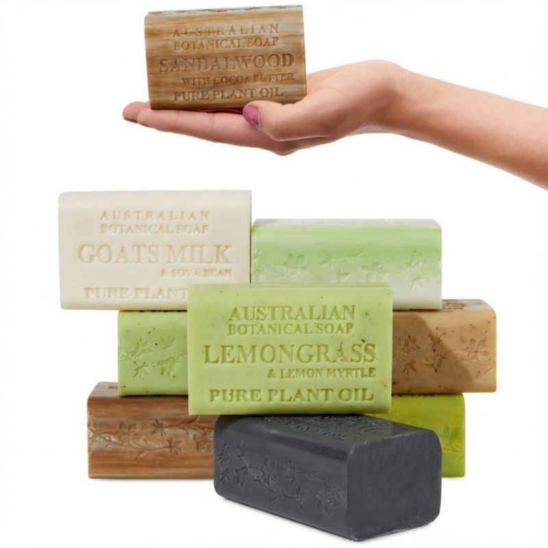 Paquete de 8 Jabones Australian Botanical Soap de 187 g cada uno