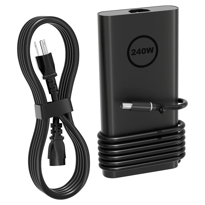 Cargador PowerPortnerLink 240W Slim GaN para Laptops Dell
