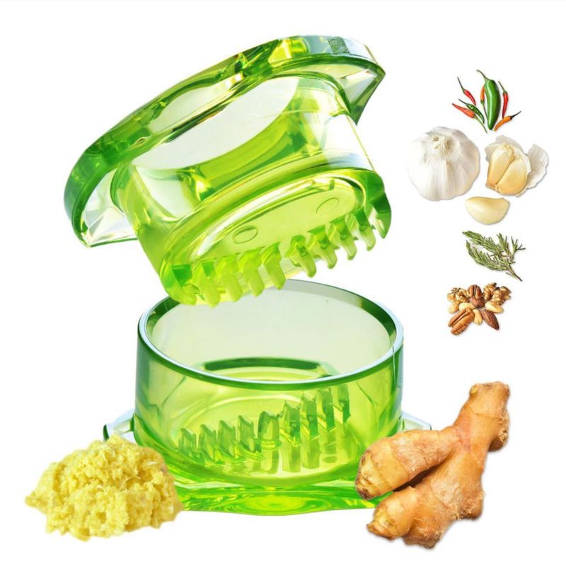 Prensa de Ajo NexTrend 4ª Generación Picadora Libre de BPA Verde
