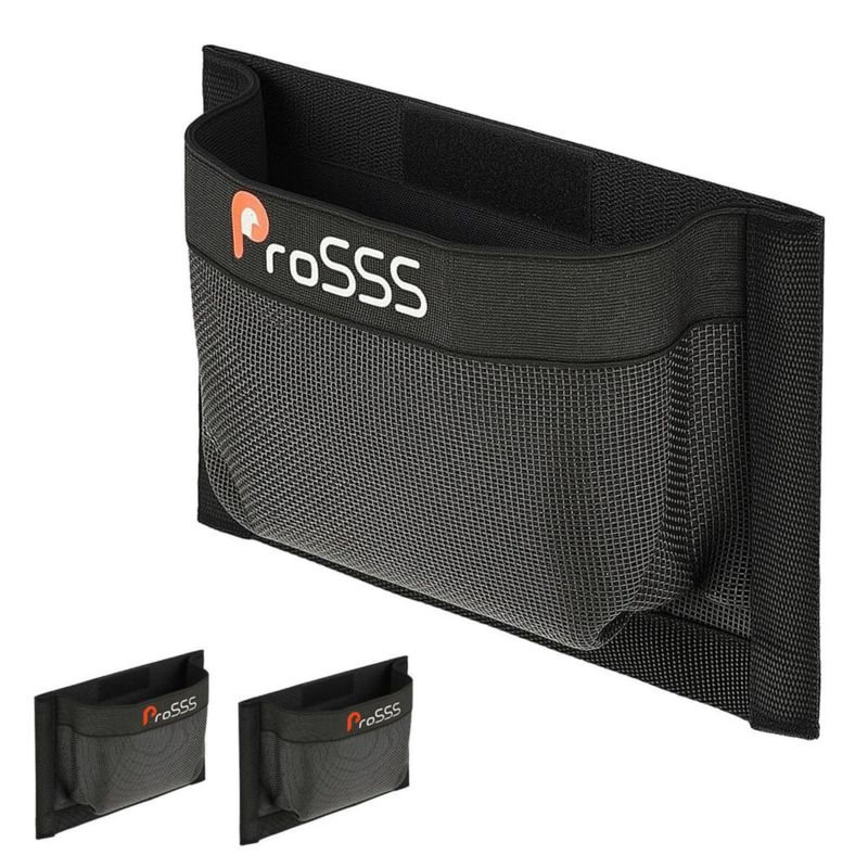 Bolsa de Almacenamiento ProSSS 25x18 cm Malla Impermeable con Adhesivo