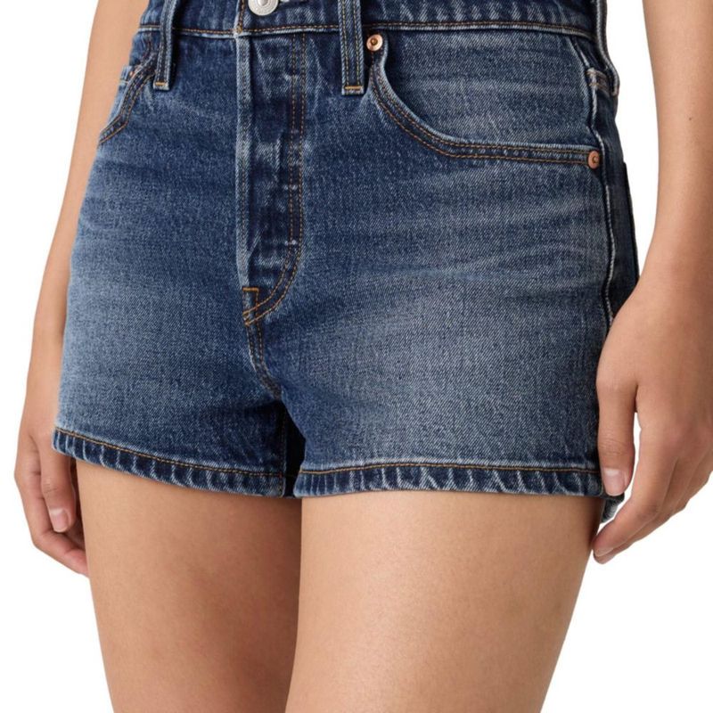Shorts Levi's 501 Mujer Tiro Alto con Stretch Talle 31