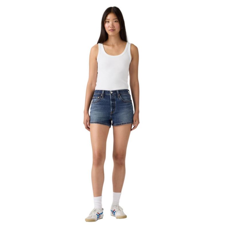 Shorts Levi's 501 Mujer Tiro Alto con Stretch Talle 31