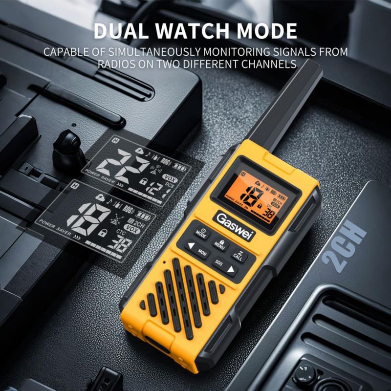 Radio de Dos Vías Gaswei G1pro+ IP67 Impermeable de Largo Alcance