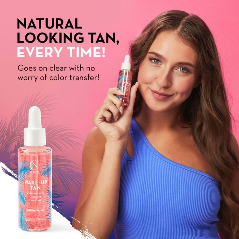 Suero Facial Norvell Wake-Up Tan 30 ml Autobronceador Gradual