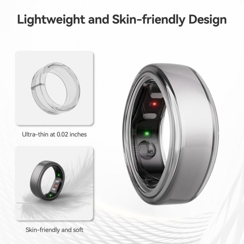 Protector de Anillo de Silicona RingConn Tamaño S Funda Ultra Fina