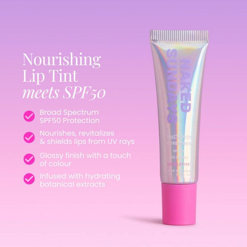 Bálsamo Labial Teñido con SPF 50 Naked Sundays 15 ml