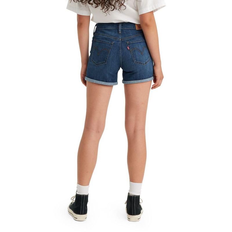 Shorts de Mezclilla Levi's para Mujer de Largo Medio Talle 28 Regular