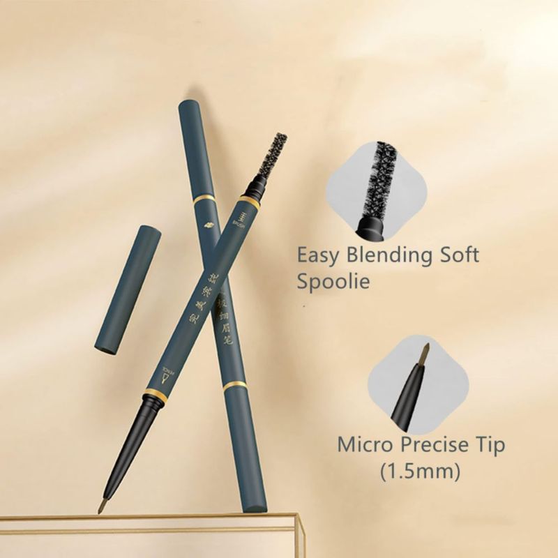 Kit de 3 Lápices de Cejas BECHY Impermeables Marrón