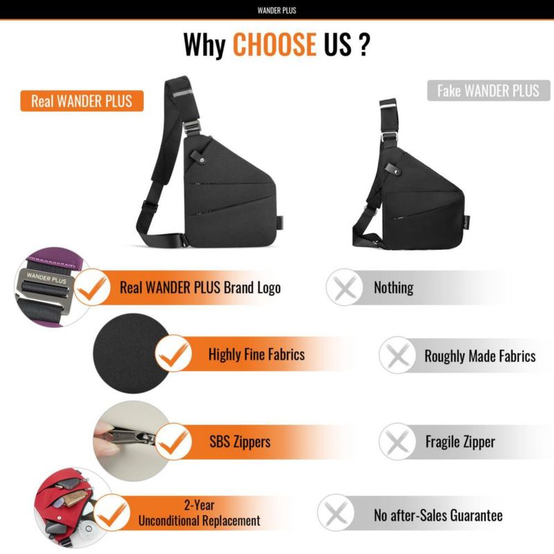 Bolso Bandolera Antirrobo WANDER+ WANDER PLUS Marfil