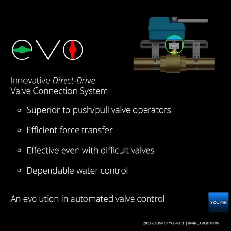 Controlador YoLink X3 Válvula de Agua Inteligente Remota Alexa
