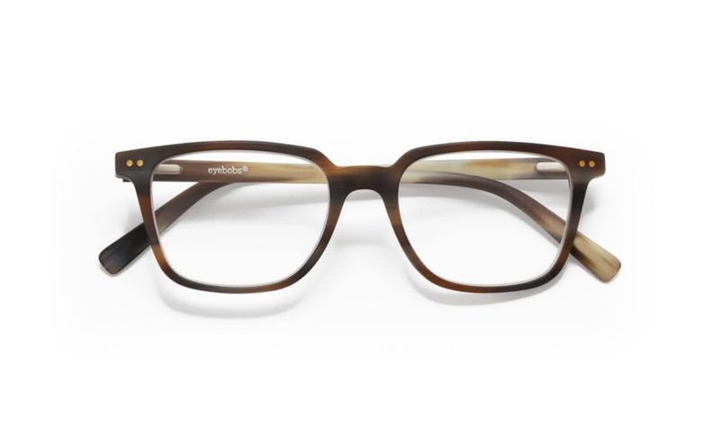 Anteojos Correctivos eyebobs C Suite Marrón Cuerno 1.75x