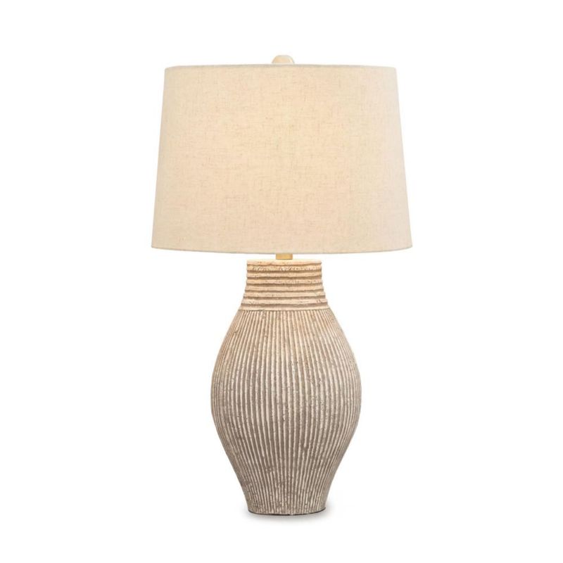 Lámpara Signature Design by Ashley Layal con Interruptor de 3 Posiciones Beige