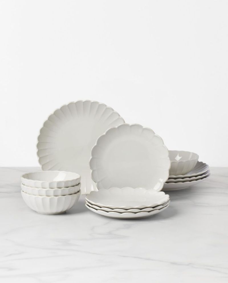 Juego de Vajilla Lenox French Perle de 12 Piezas en Loza