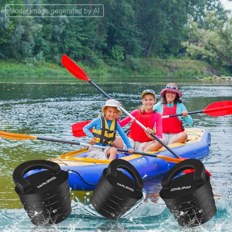 Kit de Tapones para Desagüe de Kayak AMURS 12 piezas de Silicona