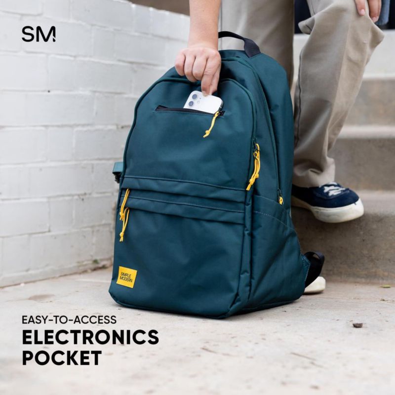 Mochila Simple Modern Ellis 20L Mediana para Escuela Niños y Adolescentes