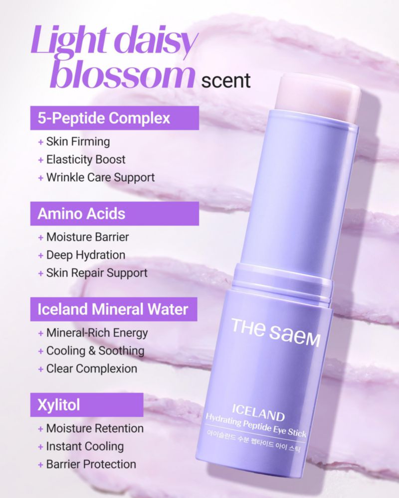 Set de Bastones para Ojos THESAEM 3x11ml con Péptidos de Colágeno Hidratantes