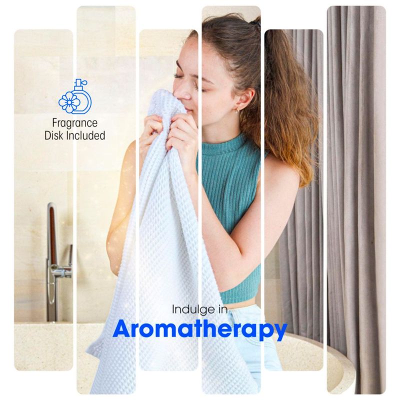 Calentador de Toallas PURE CLEAN Portátil con Temporizador y Fragancia