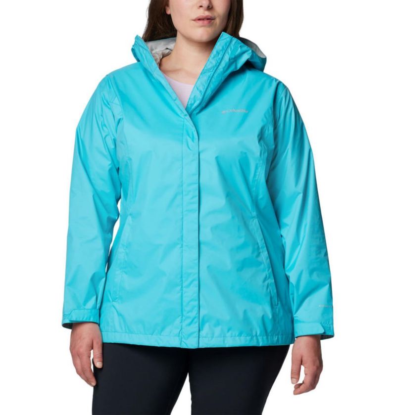 Campera Columbia Arcadia II Impermeable y Transpirable Talle Grande