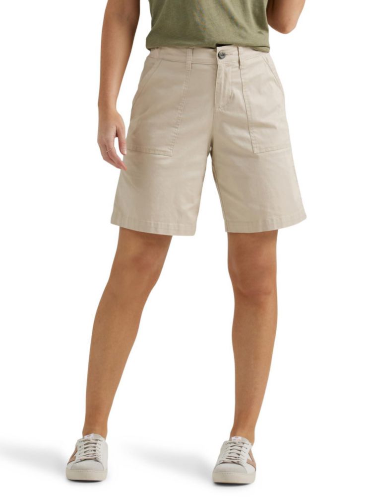 Shorts Lee Ultra Lux Comfort Flex-to-Go Bermuda Greige Talle 8
