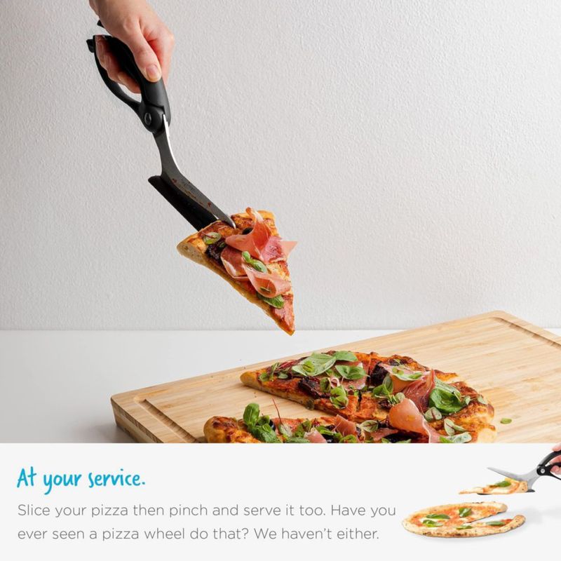 Tijeras para Pizza 2 en 1 Dreamfarm Scizza Roja