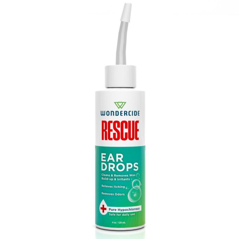Gotas para Oídos Wondercide Rescue para Perros y Gatos 120 ml