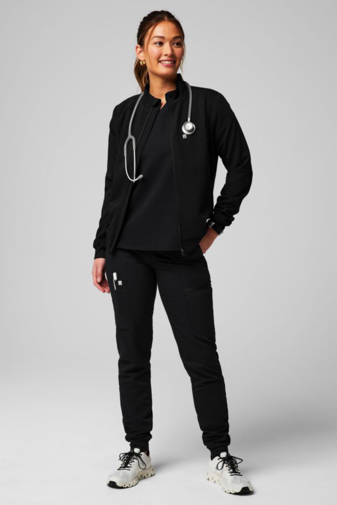 Pantalones Jogger Fabletics para Mujer Scrub MotionTech Negro