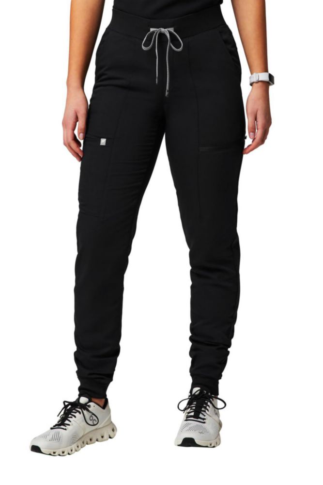 Pantalones Jogger Fabletics para Mujer Scrub MotionTech Negro