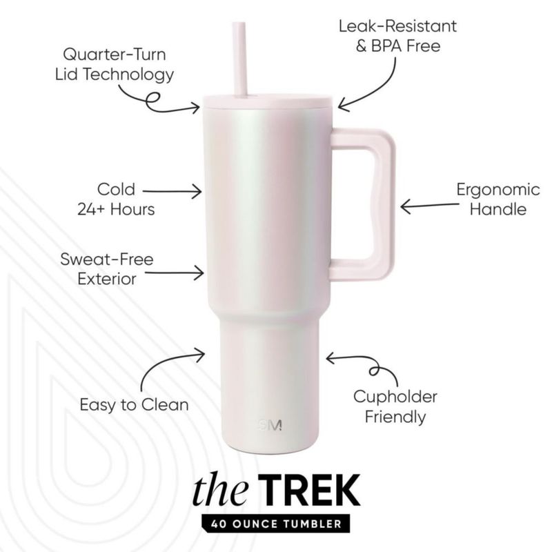 Vaso para Beber Simple Modern Trek 40 oz Taza Aislada
