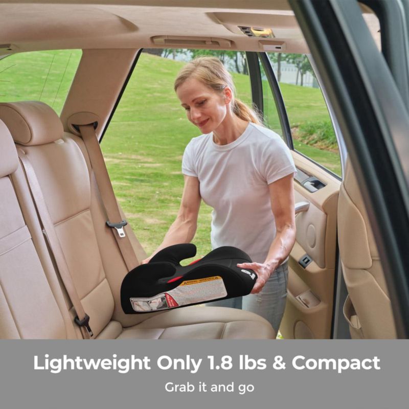 Asiento Elevador para Auto Diono Solana Lite Portátil 18 kg Negro