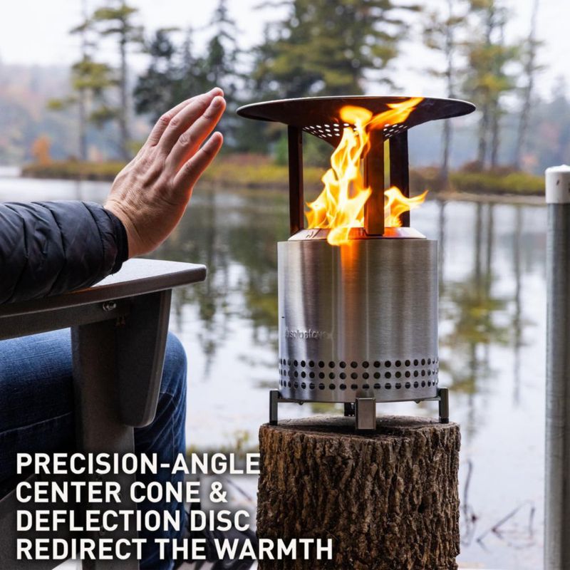 Deflector de Calor para Fogón Solo Stove Mesa XL Acero 304