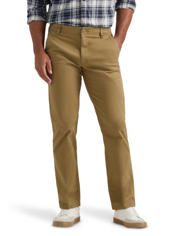 Pantalones Lee Extreme Motion Corte Recto Bronce 34W x 32L