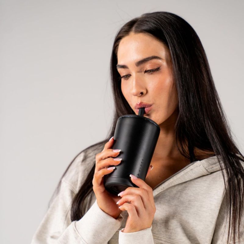 Vaso para Beber HydroJug Everyday 414 ml Negro