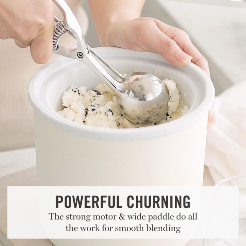 Máquina para Helados Martha Stewart de 2 Cuartos con Doble Aislamiento