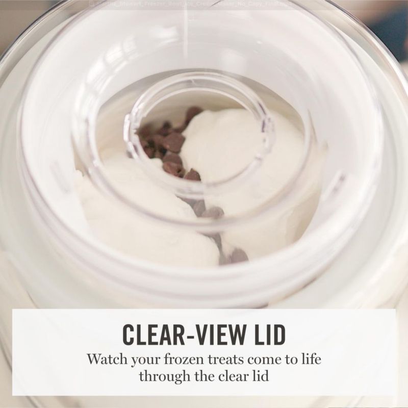Máquina para Helados Martha Stewart de 2 Cuartos con Doble Aislamiento