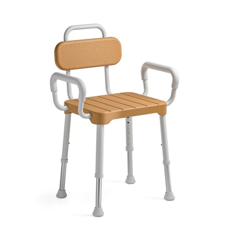 Silla de Ducha Loyoda Modelo con Brazos y Respaldo Capacidad 159 kg