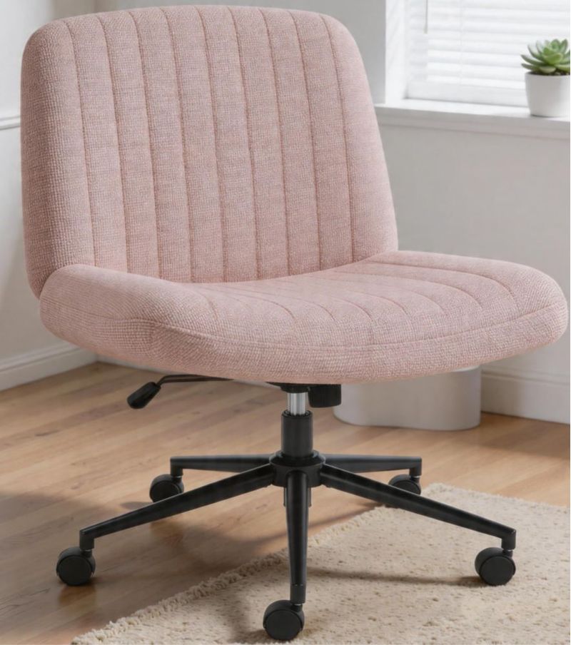 Silla Shintenchi Criss Cross Rosada Giratoria Ajustable