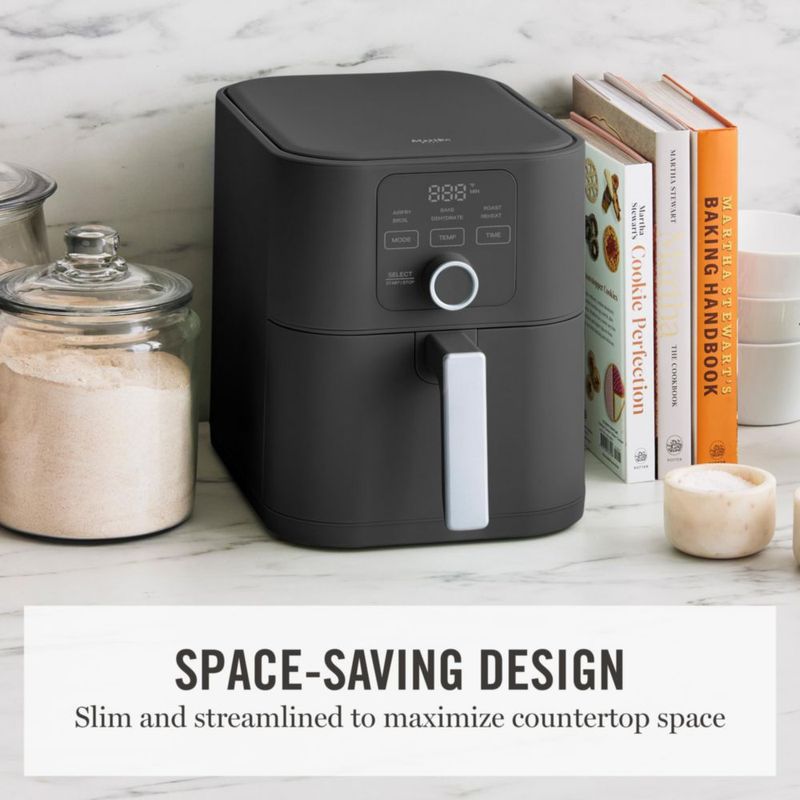 Freidora de Aire Martha Stewart 6QT Canasta Cerámica 6 en 1